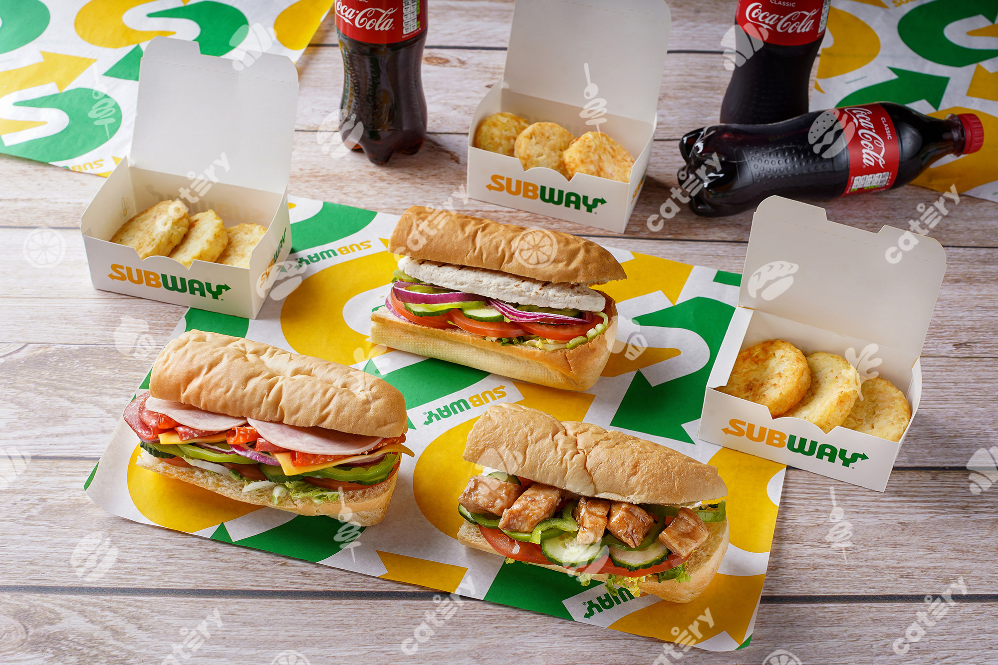 Subway Lunch